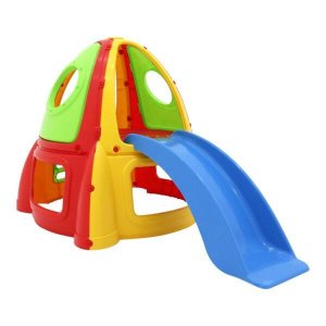 Escorregador Infantil Foguete Colorido 206x121 Bel