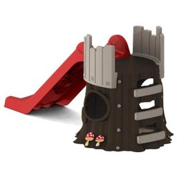 Escorregador Infantil Árvore Marrom e Vermelho 204x109 Bel - 4