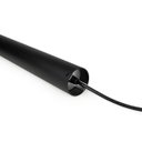 Ver imagem 4 de Kit 2 Pendente Tubo 35cm Gu10 Preto para Bancada Cozinha Banheiro Quarto
