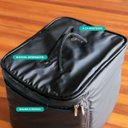 Ver imagem 5 de Bolsa Frasqueira Térmica 15 Litros Impermeável: Preto