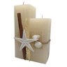 Vela Quadrada Decorada Estrela do Mar - - 1