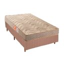 Ver imagem 1 de Cama Box Solteiro: Colchão Espuma Paropas D33 Pasquale + Base Crc Suede Clean(88x188)
