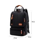 Ver imagem 3 de Mochila Universitária Escolar Executiva Feminina Masculina