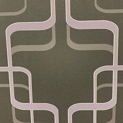 Papel de Parede Arabesco 789959 - Grafite e Lilás - (Últimas Peças) - 5
