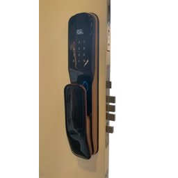 FECHADURA DIGITAL BIOMÉTRICA ELETRÔNICA PRIMEBRAS BLUETOOTH SEM PUXADOR P100.000 PORCHE ROSE - 2