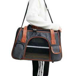 Bolsa Transporte Pet Luxo Cães E Gatos Avião - 8