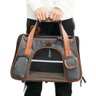 Bolsa Transporte Pet Luxo Cães E Gatos Avião - 9