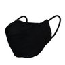 Kit 4 Mascaras 3D de Tecido Lavável com Clipe Nasal Preta - 3