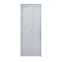 Ver imagem 3 de Porta Camarão Lambril Alumiínio 60x210 Branca Lado Direito