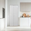 Ver imagem 2 de Porta Camarão Lambril Alumiínio 60x210 Branca Lado Direito