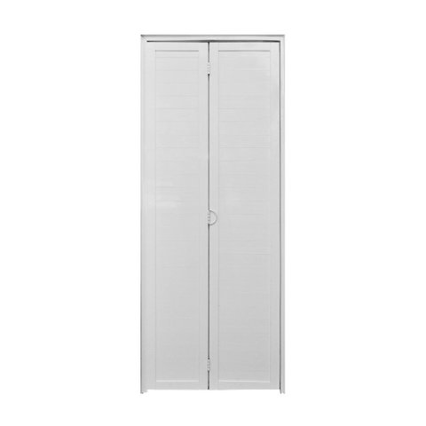 Porta Camarão Lambril Alumiínio 60x210 Branca Lado Direito
