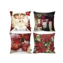 Ver imagem 1 de Kit com 4 Capas para Almofadas Decorativas de Sofá Natal