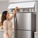 Ver imagem 6 de Armário Aéreo 79 cm 1 Porta Basculante Mara Parede Cozinha Cor:Branco