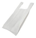 Ver imagem 1 de Saco Plastico com Alça Branca Reciclada Grossa 15 Kg Cor:branco