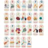 Brinquedo Educativo Aprendendo Alfabeto 78 PCS - 3