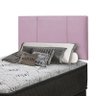Painel para Cama Box Donna King 1,93cm Veludo Rose - Fdecor - 1