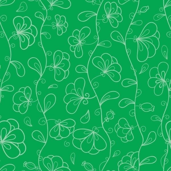 Papel De Parede Adesivo Lavável Flores 9m - 1