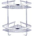 Ver imagem 1 de Suporte de Shampoo Aluminio Rack de Banheiro Sabonete Prateleiras Parede