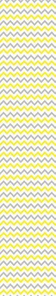 Papel De Parede Lavável Chevron Amarela E Cinza 12m - 7