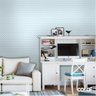 Papel De Parede Adesivo Lavável Chevron Azul Claro 6m - 4