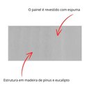 Ver imagem 4 de Painel Estofado Istambul Queen Size Madeira Maciça Suede Turquesa Gat Magazine 160cm
