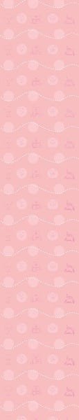 Papel de Parede Adesivo Lavável Casinha Rosa Bebê 15m - 5
