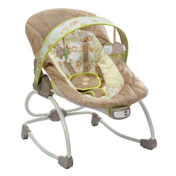 Cadeira de Descanso para Bebê Rocker Swing - Bege - 1