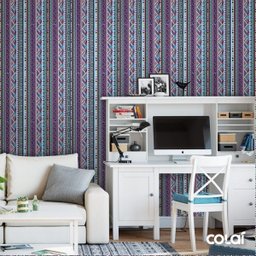 Papel De Parede Adesivo Lavável Hippie 15m - 2