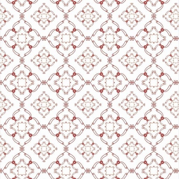 Papel De Parede Adesivo Lavável Abstrato Vermelho 9m - 1