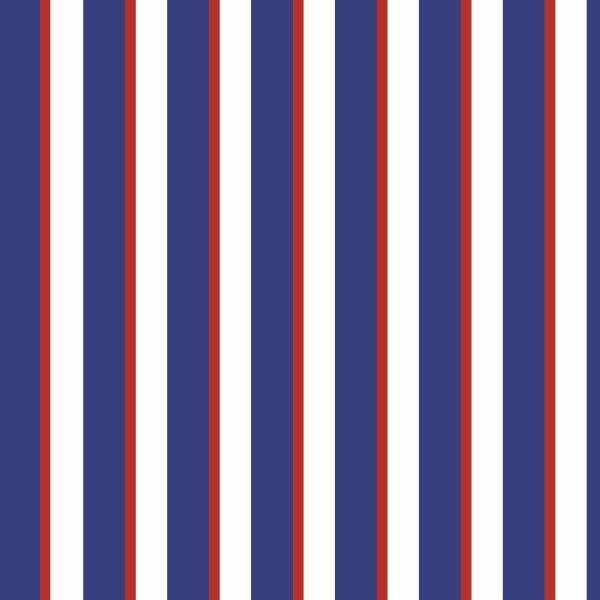 Papel De Parede Lavável Listrado Azul E Vermelho 12m - 1