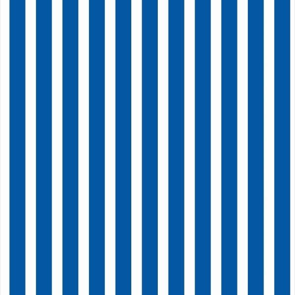Papel De Parede Adesivo Lavável Listrado Azul Escuro 6m - 1