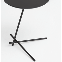 Mesa de Apoio Hashi - Tampo Laca - Base Aço Carbono - Altura 50cm - 4