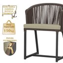 Ver imagem 4 de Mesa e 6 Cadeiras e Noronha Preto E7 Trama Original Marrom