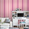 Papel De Parede Adesivo Lavável Listrado Rosácea 9m - 2