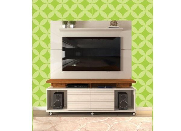 Adesivo de parede Decorativo Abstrato 10 Verde - Rolo com 1 Metro x 0,58cm - 3