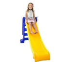 Ver imagem 2 de Brinquedoteca Quarto Infantil Escorregador Médio 3 Degraus Amarelo com Azul Valentina Brinquedos