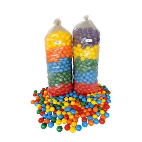 500 Bolinhas Coloridas para Piscina de Bolinhas - Ótima Qualidade - Não Amassam