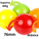 Ver imagem 4 de 500 Bolinhas Coloridas para Piscina de Bolinhas - Ótima Qualidade - Não Amassam