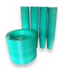 Kit Prato Copo Infantil 100 Unid. Plástico Verde 350ml - 1