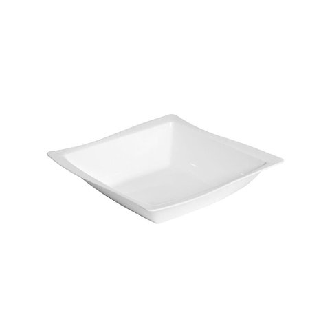 Saladeira Moove Quadrada 25x25 Branca em Polipropileno Linha Tropical Vem