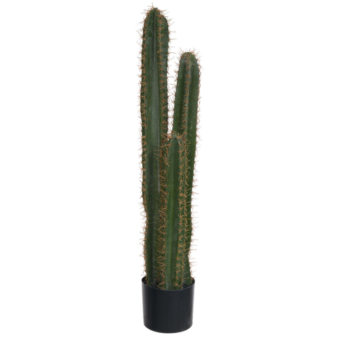 Planta Artificial Cacto Pu C/pote X3 Verde 1,04cm