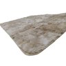 Tapete Sala Luxo Peludo Grande 2,00 x 3,00 - Bege Mesclado - 3