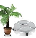 Ver imagem 1 de Suporte,carrinho para Vaso de Plantas com 4 Rodas,redondo,pvc,30-50 Cm,500 Kg