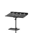 Ver imagem 3 de Suporte,Mesa,Estante Multiuso P/Projetor,Notebook com Prateleira Inferior e Trava Superior,Aço