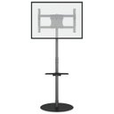 Ver imagem 3 de Estante,suporte para Televisor,tv 32"-65",base Redonda Ferro e Bandeja