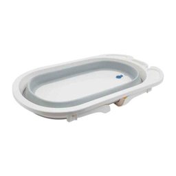 Banheira Buba Zoo Dobrável Baby Pequena - Cinza - 2 Banheira Buba Zoo Dobrável Baby Pequena - Cinza - 2