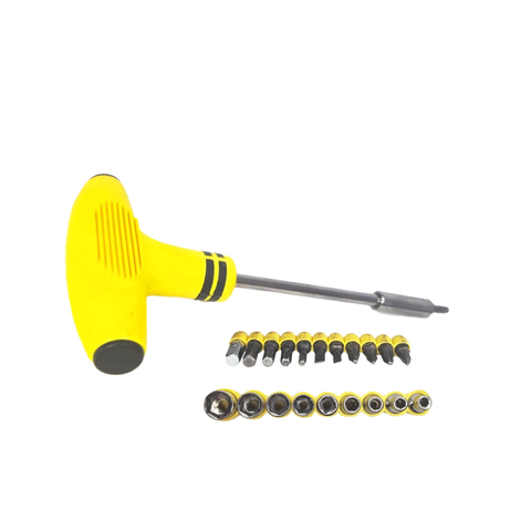 Jogo Chaves T com Soquete e Bits com 20 Pontas Startools