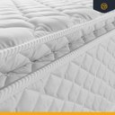 Ver imagem 5 de Cama Box com Colchão de Molas Ensacadas Pillow Top Flora + Auxiliar de Espuma Unique Solteiro 88cm