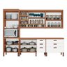 Cozinha Modulada Completa Ester New 100% MDF Tuboarte 10 Portas e 6 Gavetas - 2