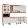 Cozinha Modulada Completa Ester New 100% MDF Tuboarte 10 Portas e 6 Gavetas - 4